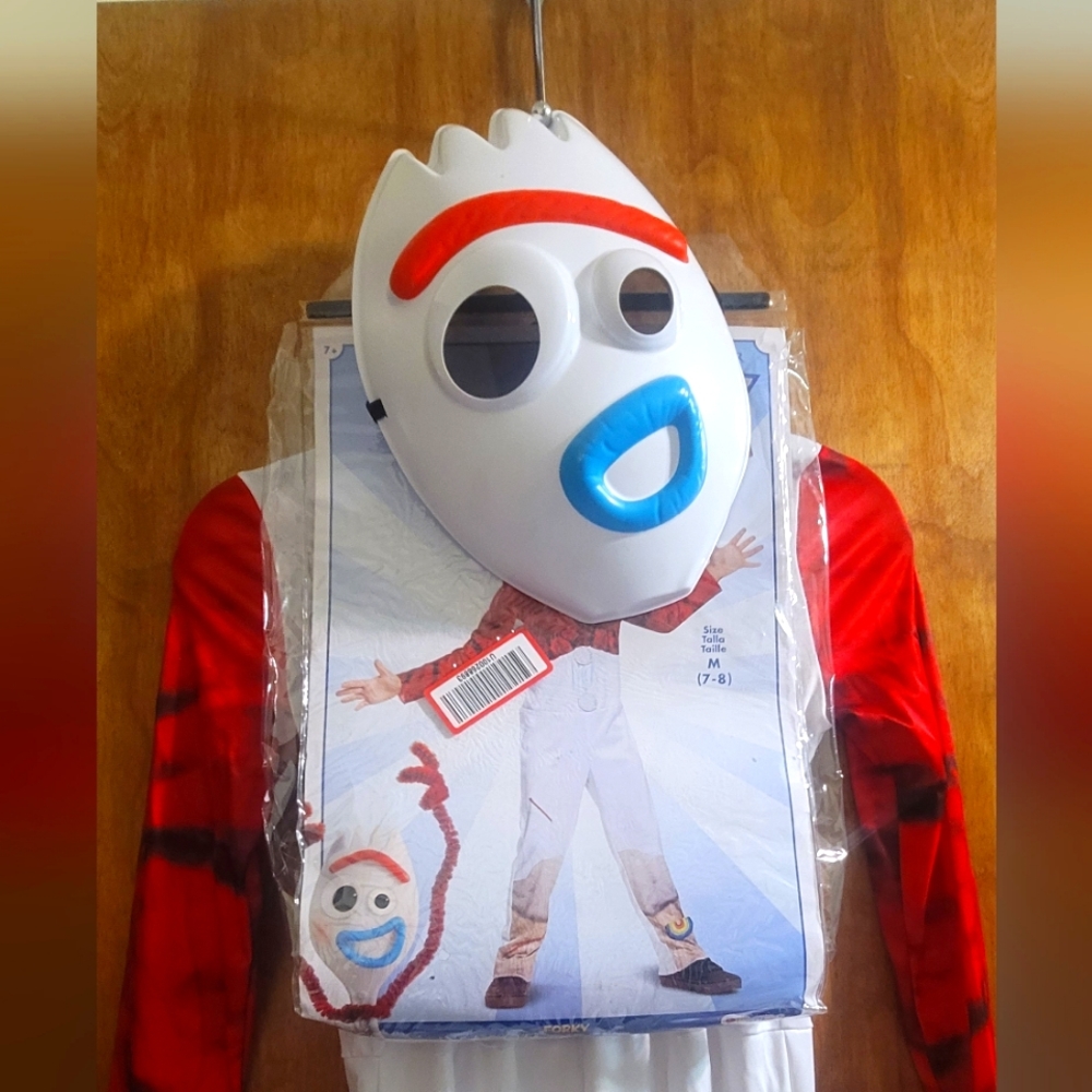 Toy Story 4 Forky Custome Kids M (7-8)